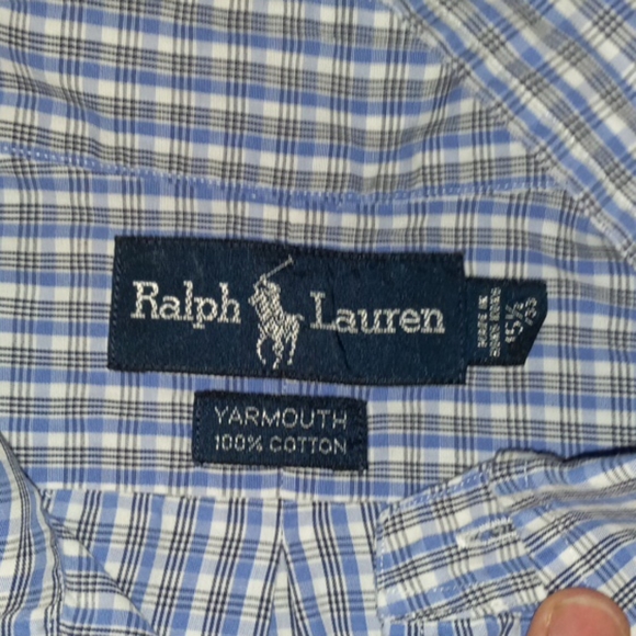 Like new polo Ralph Lauren button down - Picture 2 of 2